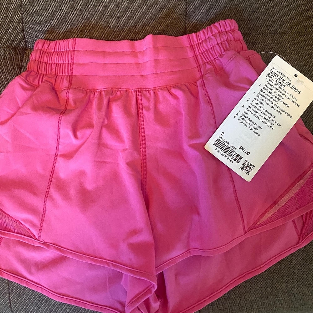 Lululemon Hotty Hot HR 2.5" Size 2